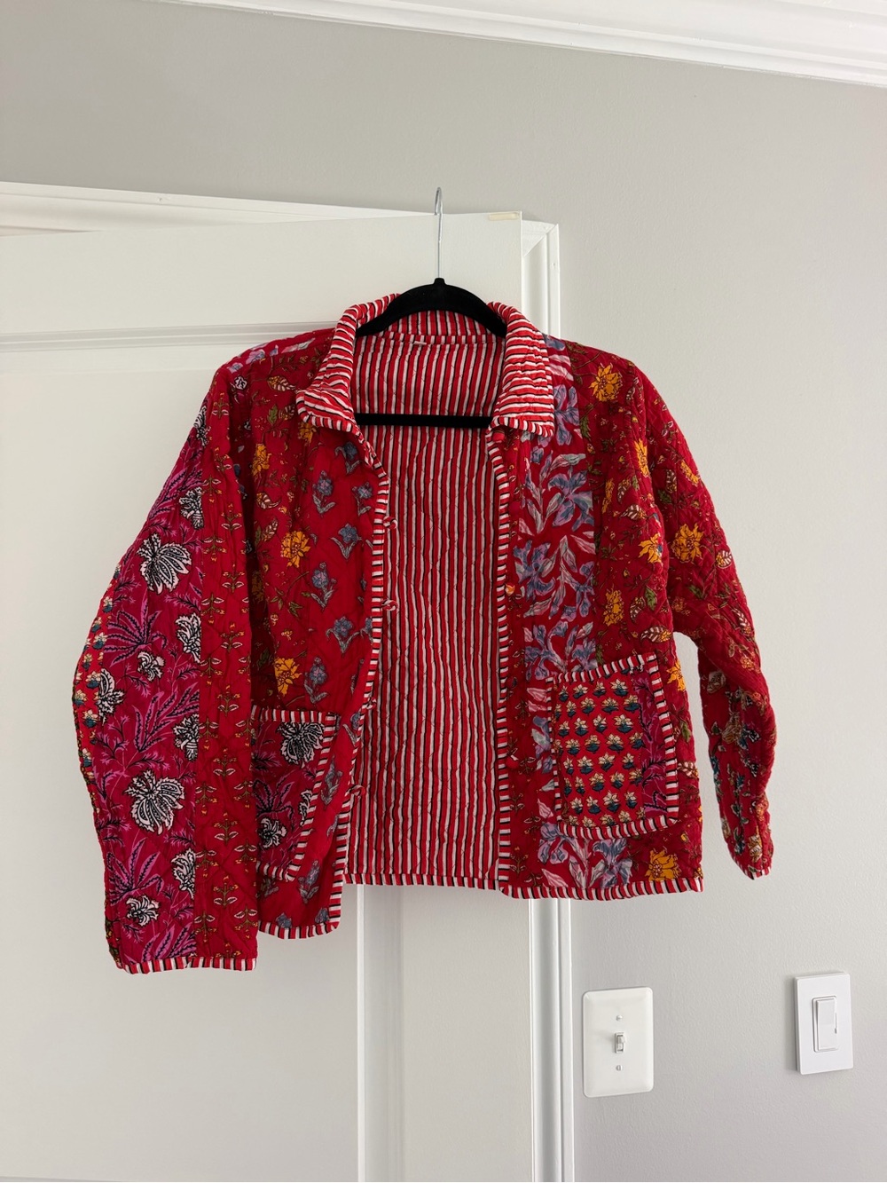 Etsy quilted women’s jacket size M NEW NEVER WORN